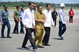 Jokowi Tinjau Lokasi Alternatif Ibu Kota di Kalimantan