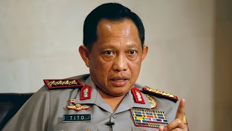 Kapolri Jenderal Pol Tito Karnavian  