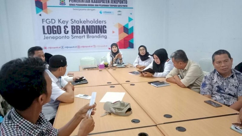 Pemerintah Kabupaten Jeneponto sedang merancang logo Jeneponto Smart. 