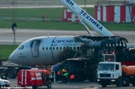 Ini Kesalahan Pilot dan Kru Atas Terbakarnya Pesawat Sukhoi Aeroflot