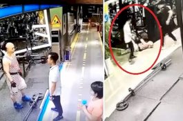 Video Lelaki Kekar Intimidasi Pria Kecil, Tapi Satu Tinju Dia Langsung KO