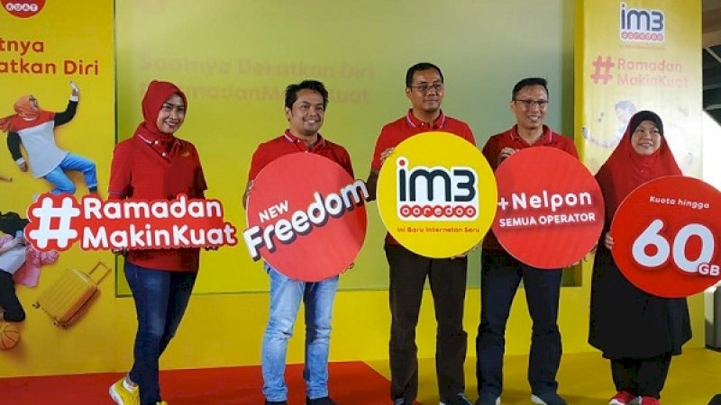 Suasana peluncuran IM3 Ooredoo di TSM, Rabu (8/5/2019).