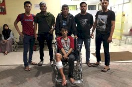 Pencuri Mobil di Makassar Ditembak Sampai Duduk di Kursi Roda