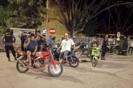 Operasi Balap Liar, Polres Sidrap Jaring 8 Motor dan Pria Bawa Sajam