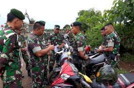 Satjar Divisi Infanteri 3 Gelar Sweeping Kendaraan, Ini yang Disasar