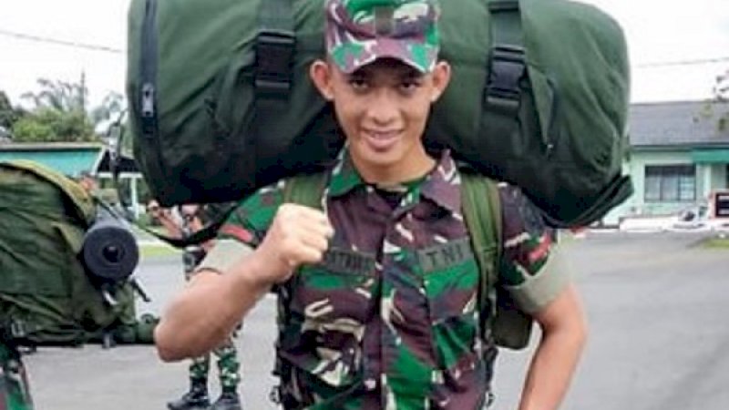 Deri Pramana, pria yang diduga membunuh Vera Oktaria.