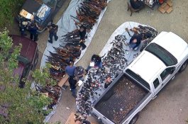 Lebih 1.000 Senjata Disita dari Sebuah Rumah di Lingkungan Kelas Atas LA