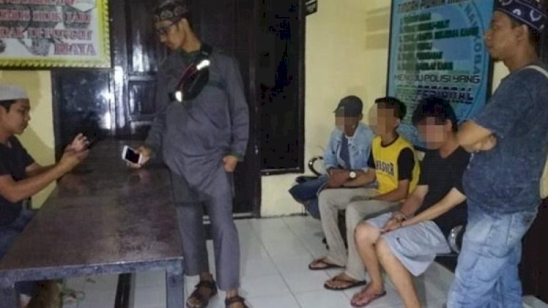 Tiga pemakai sabu-sabu, diamankan di Polres Takalar.