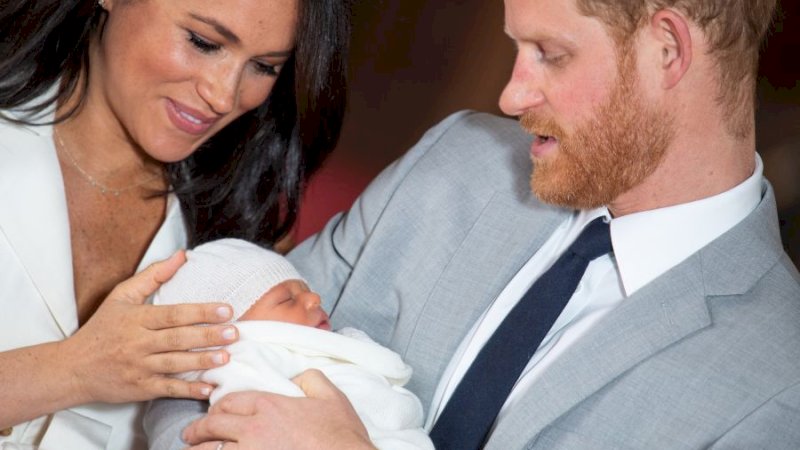 Meghan Markel, Pangeran Harry dan Archie Harrison Mountbatten-Windsor