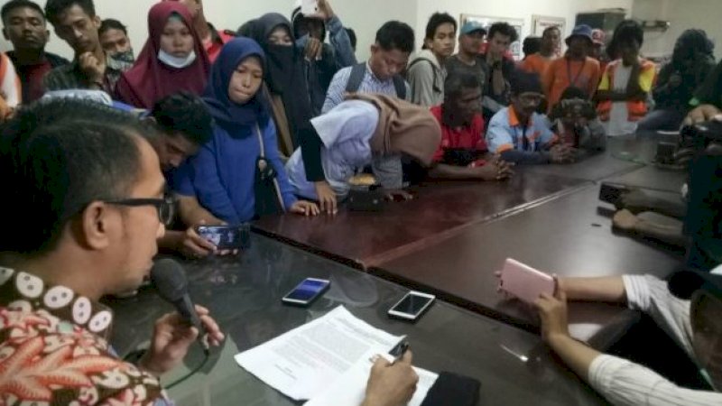 DPRD Makassar Terima Aspirasi Puluhan Juru Parkir