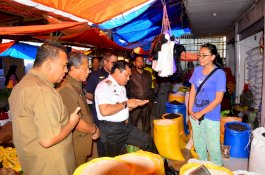 Giliran Wakil Bupati Sidrap Pantau Harga di Pasar
