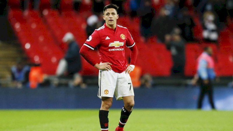 Penyerang Manchester United (MU), Alexis Sanchez (AFP)