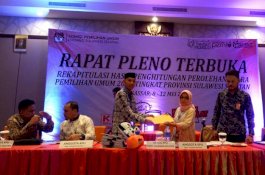 Dua Komisioner KPU Sulsel Datangi Lokasi Rekap PPK Tamalate