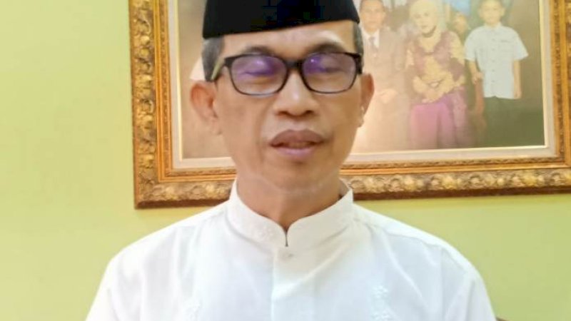  Ketua Dewan Masjid Kabupaten Gowa, H Baharuddin Mangka.