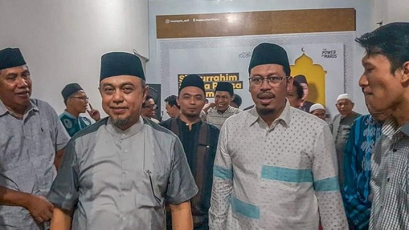 Muzayyin Arif (kanan) bersama Tamsil Linrung dalam sebuah kesempatan.