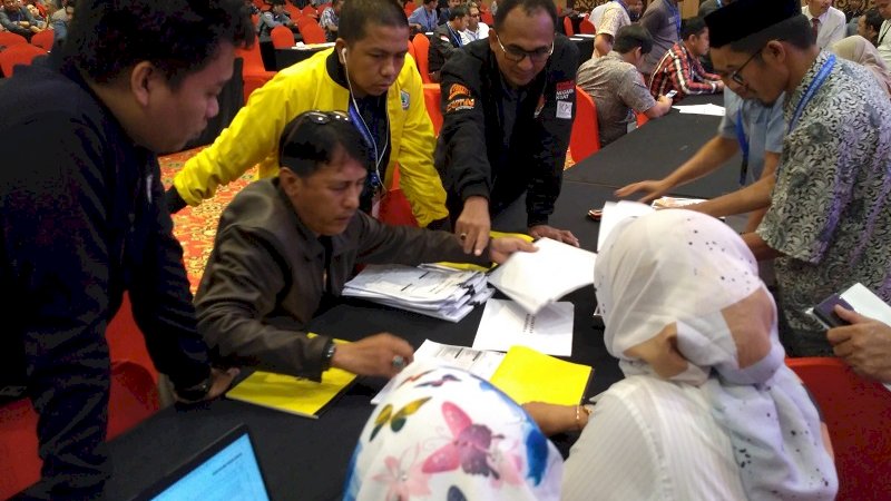Pergeseran Suara Internal Golkar Disoal dalam Rekapitulasi KPU Sulsel