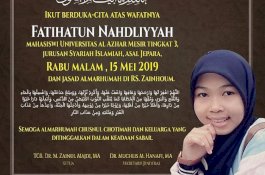 Tertabrak Truk Mundur, Begini Kronologi Tewasnya Mahasiswi Universitas Al-Azhar