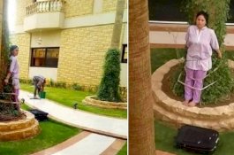 Terlalu Lama Jemur Perabot, Wanita Filipina Ini Diikat di Pohon oleh Majikan Arab