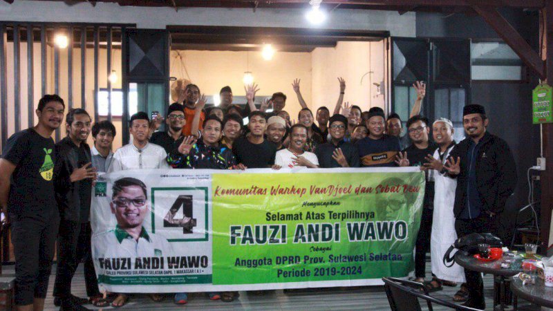 Lolos ke DPRD Sulsel, Fauzi Andi Wawo Ucapkan Terima Kasih
