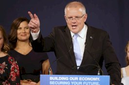 Perdana Menteri Australia Scott Morrison Menang Dalam Pemilu