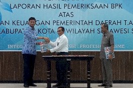 Luar Biasa, Gowa Raih WTP 8 Kali Berturut-turut