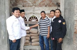 DPW PGK Sulsel Bantu Pembangunan Masjid Ridha Muhammadiyah Tidung