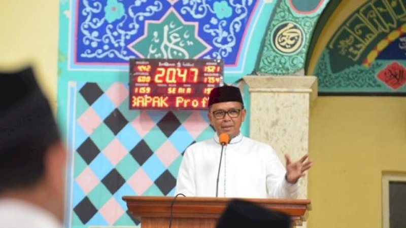 Gubernur Sulawesi Selatan, Nurdin Abdullah.