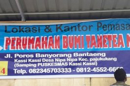 Tunggu IMB Sebelum Membangun, Begini Konsep Perumahan BTM di Bantaeng