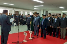 Usai Lantik 103 Pejabat, Rektor UNM: Jangan Baru Dekan Sudah Sombong