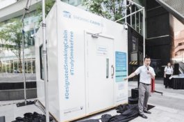 Singapura Luncurkan Kabin Rokok, Bisa Ubah Asap Jadi Udara Bersih