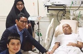 Sandiaga Kenang Kala Menjenguk Ustaz Arifin Ilham di RSCM