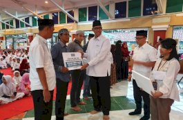 GMTD Donasi 4 Mesjid dan Ajak 200 Anak Panti Buka Bersama