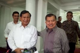 Disebut Bertemu Prabowo, Jusuf Kalla Bilang Begini