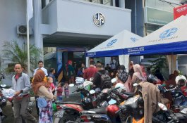 Hari Pertama, Pengambilan Tiket Mudik Gratis Membludak