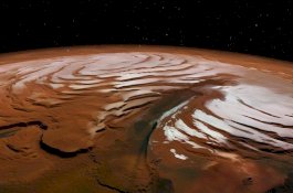 Endapan Air Beku Raksasa Ditemukan di Mars