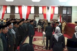 Wagub Sulsel Resmi Lantik Ulang Pejabat Eselon III dan IV