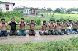 Tujuh Algojo Pembunuh 10 Muslim Rohingya Dibebaskan dari Bui