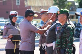 Operasi Ketupat, Polres Bantaeng Terjunkan 119 Personel Gabungan