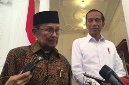 Suaranya Terbata-bata, Habibie kepada Jokowi: Anda Presiden Semua Rakyat