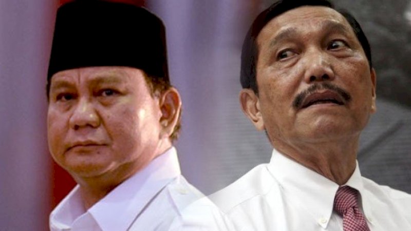 Prabowo Subianto&nbsp;dan Luhut Binsar Pandjaitan.