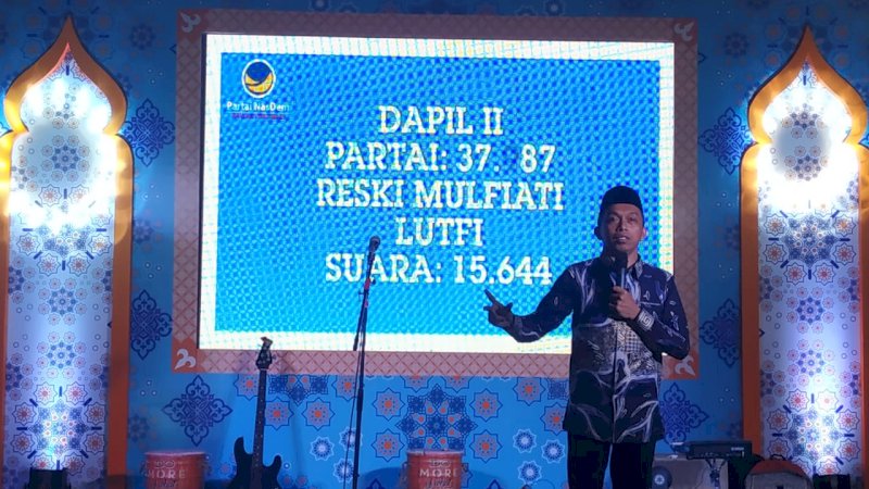 NasDem Sulsel Melesat di Pileg 2019