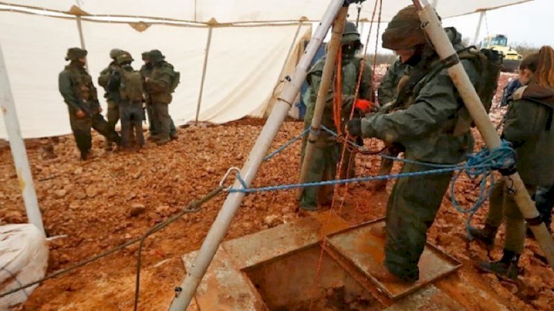 Israel Hancurkan Terowongan Hizbullah ke-6 di Perbatasan Libanon