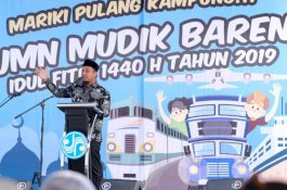 Lepas Ribuan Peserta Mudik Gratis, Ini Imbauan Wagub Sulsel