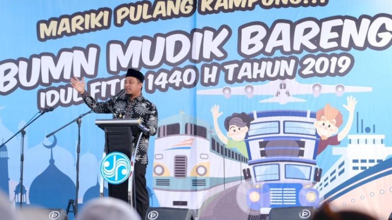 Lepas Ribuan Peserta Mudik Gratis, Ini Imbauan Wagub Sulsel