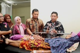 Pasien Tumor Pulang, Pj Wali Kota 