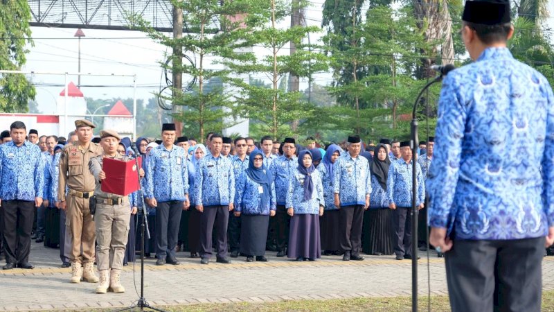 ASN Pemkab Gowa Peringati Hari Lahir Pancasila Ke-74
