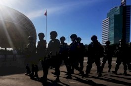 Polisi Jaga Ketat Perumahan yang Ditinggal Mudik