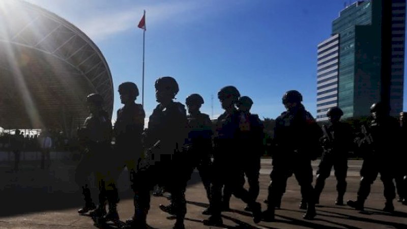 Polisi Jaga Ketat Perumahan yang Ditinggal Mudik