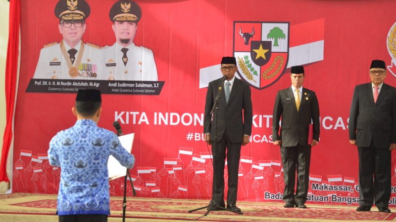 Ini Pesan Nurdin Abdullah di Hari Kesaktian Pancasila