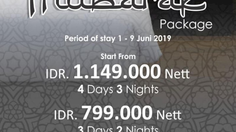 Sambut Idul Fitri, Golden Tulip Essential Beri Paket Libur Panjang